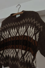 1980's BENETTON SHETLAND WOOL FAIR ISLE CROP JUMPER