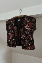 1970's QUILTED FLORAL SMOCK JACKET | SIZE S