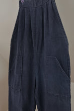 1960's BLUE CORDUROY OVERALLS | SIZE M