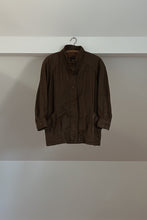 1980's PELLE CHOCOLATE LEATHER JACKET | SIZE M