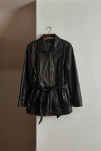 1990's SOFT BLACK LEATHER JACKET