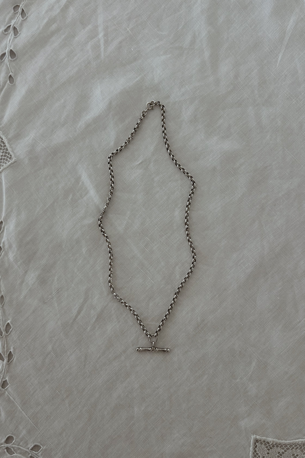 1970's CHUNKY STERLING SILVER LINK CHAIN