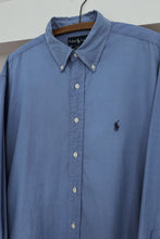 1990's RALPH LAUREN YARMOUTH COTTON OXFORD | SIZE XL