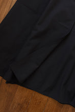 1970's SAKS NAVY A LINE SKIRT | SIZE S/M