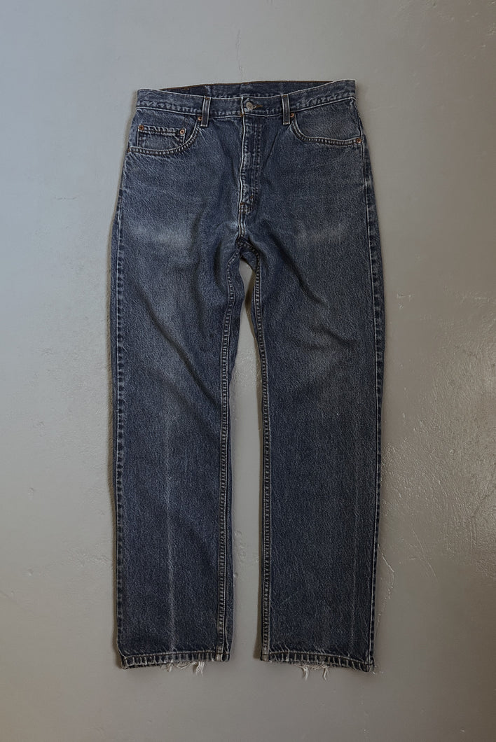 EARLY 1990's LEVI'S 505 GRUNGE DENIM | SIZE 32