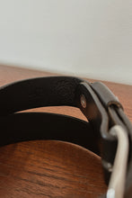 1990's HARLEY DAVIDSON BLACK LEATHER BELT | SIZE M/L