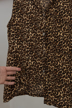 1990's CLIO RAYON LEOPARD TANK | SIZE M/L