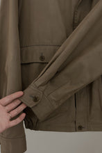 1980's RARE NEIMAN MARCUS WOOL LINED COTTON FLIGHT JACKET | SIZE M
