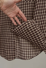 1970's LEVI'S METALLIC PLAID WESTERN SHIRT | SIZE M