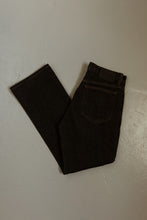 1990's CALVIN KLEIN CHARCOAL TWILL KICK FLARE DENIM | SIZE 29