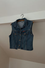 1990's GUSTO DENIM VEST | SIZE S/M