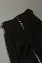 1980's RARE SUPER HIGH RISE TAKEZO COTTON KNIT JODHPUR JOGGERS | SIZE S