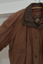 1980's CHOCOLATE HEIRLOOM SUEDE LEATHER BOMBER JACKET | SIZE L | REMOVABLE LINER