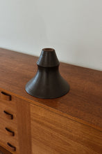 VINTAGE RARE NOZOMI FUJII BLACK JAPANESE STUDIO CERAMIC VASE