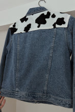 1990's BACCINI COW YOKE DENIM JACKET | SIZE S