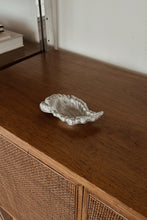 1970's HORN CAST JEWELRY DISH | 6" x 3"