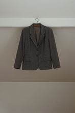 1970's MARL GREY WOOL BLAZER | SIZE S