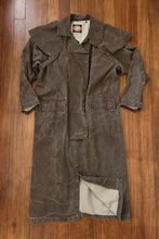 1990's AUSTRALIAN OUTBACK CANVAS DUSTER COAT | SIZE L