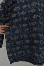 1990's CHUNKY WOOL FISH KNIT ROLL NECK JUMPER | SIZE L