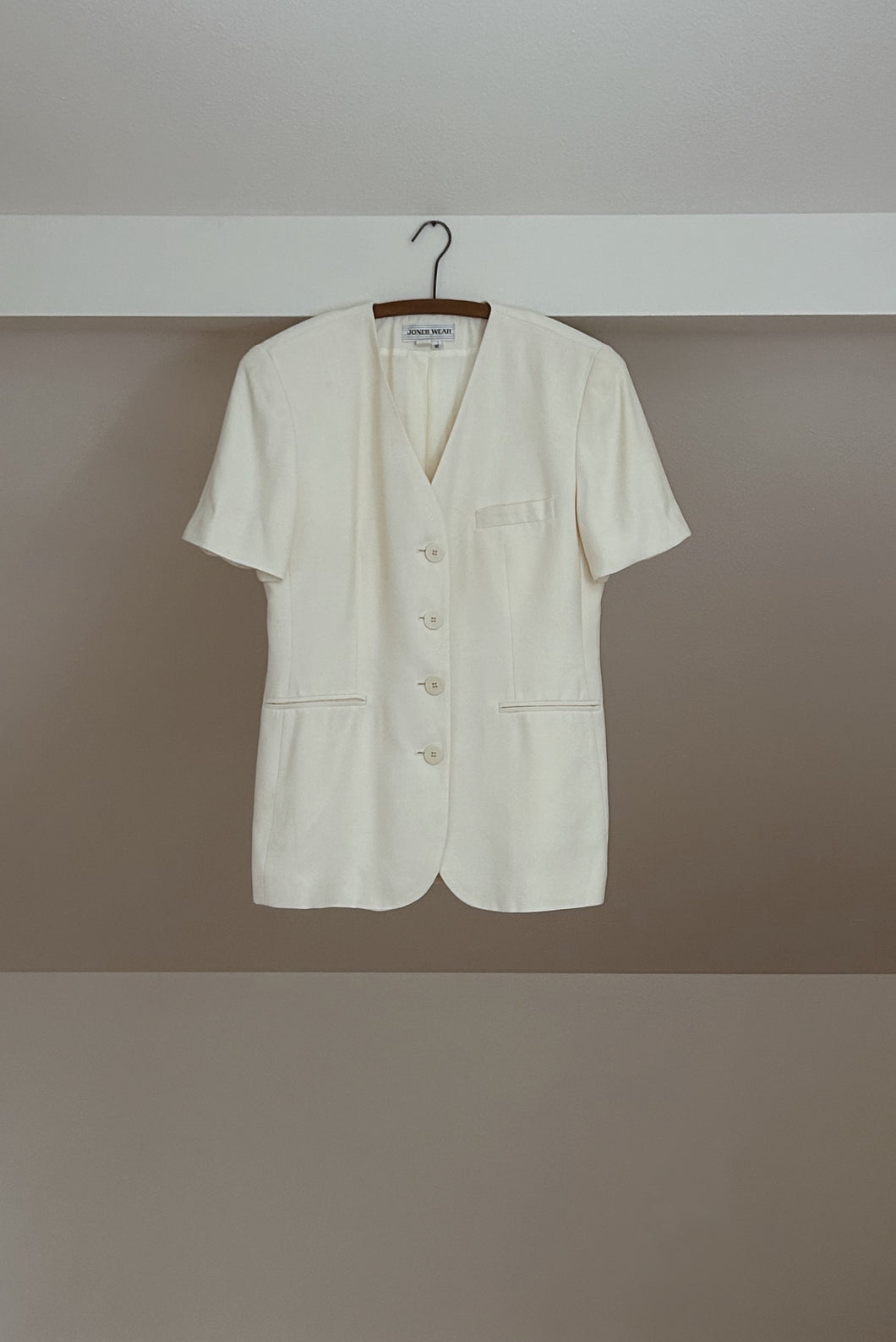 1990's JONES SHORT SLEEVE BLAZER | SIZE M