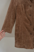 Y2K CAMEL SUEDE JACKET | SIZE S