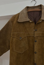 1960's CAMEL SUEDE WESTERN JACKET | SIZE L