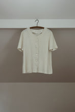 1980's PURE RAW SILK BOXY BUTTON BLOUSE | SIZE M