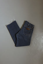 1980's WRANGLER COWBOY RAW HEM DENIM | SIZE 28