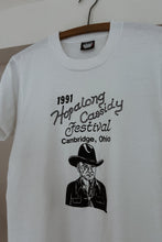 1991 DEADSTOCK HOPALONG CASSIDY FESTIVAL TEE | SIZE XS + S
