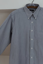 1990's IZOD PINSTRIPE OXFORD | SIZE L/XL