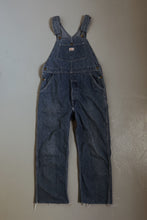 1980's THRASHED OSHKOSH DENIM OVERALLS | SIZE M