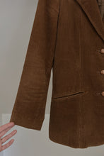 1970's COUNTRY CRAFT CARAMEL CORDUROY BLAZER | SIZE S