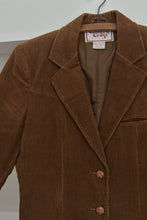 1970's COUNTRY CRAFT CARAMEL CORDUROY BLAZER | SIZE S