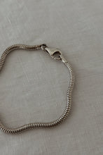 1980's 925 ITALIAN STERLING SILVER SNAKE BRACELET