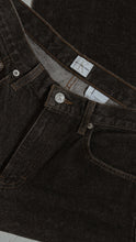 1990's CALVIN KLEIN CHARCOAL TWILL KICK FLARE DENIM | SIZE 29