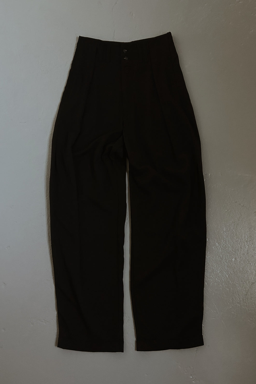 1980's MARITHÉ FRANÇOIS GIRBAUD CLOSED HIGH RISE TROUSERS | SIZE 27