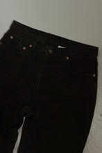 1990's JORDACHE CLASSIC BLACK DENIM | SIZE 29