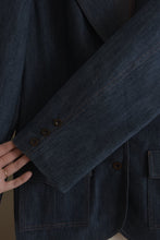 1970's WESTERN DENIM BLAZER | SIZE M