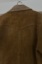 1960's CAMEL SUEDE WESTERN JACKET | SIZE L