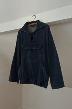 1990's J. PETERMAN THICK DENIM ANORAK | SIZE S/M