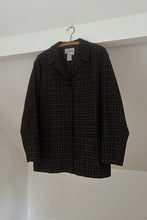 1990's EDDIE BAUER WOOL TWEED FLANNEL BLAZER | SIZE M/L