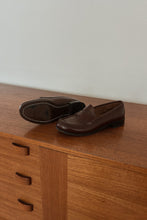 1980's OXBLOOD BASS LEATHER PENNY LOAFERS | SIZE 6.5