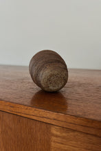 MID CENTURY CLAY CERAMIC BUD JAR