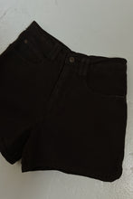 1990's CLASSIC BLACK COTTON CANVAS SHORTS | SIZE 26