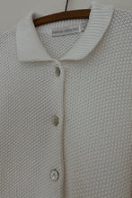 1990's CHUNKY PURE COTTON KNIT CARDIGAN | SIZE S