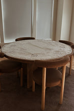 1940's LARGE EMBROIDERED ROUND LINEN TABLECLOTH | 62" DIAMETER