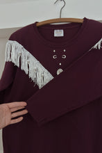 1990's SOUTHWESTERN COTTON FRINGE TEE | SIZE M
