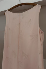 Y2K PURE SILK BLUSH FLORAL MIDI DRESS | SIZE M