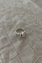 1970's 925 STERLING SILVER MODERNIST CAVIAR RING | SIZE 6.5