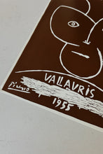 1970's PICASSO LITHOGRAPH: VALLAURIS 1955 II